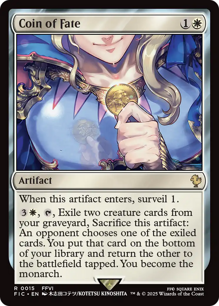 Coin of Fate [FINAL FANTASY Commander] | Black Swamp Games