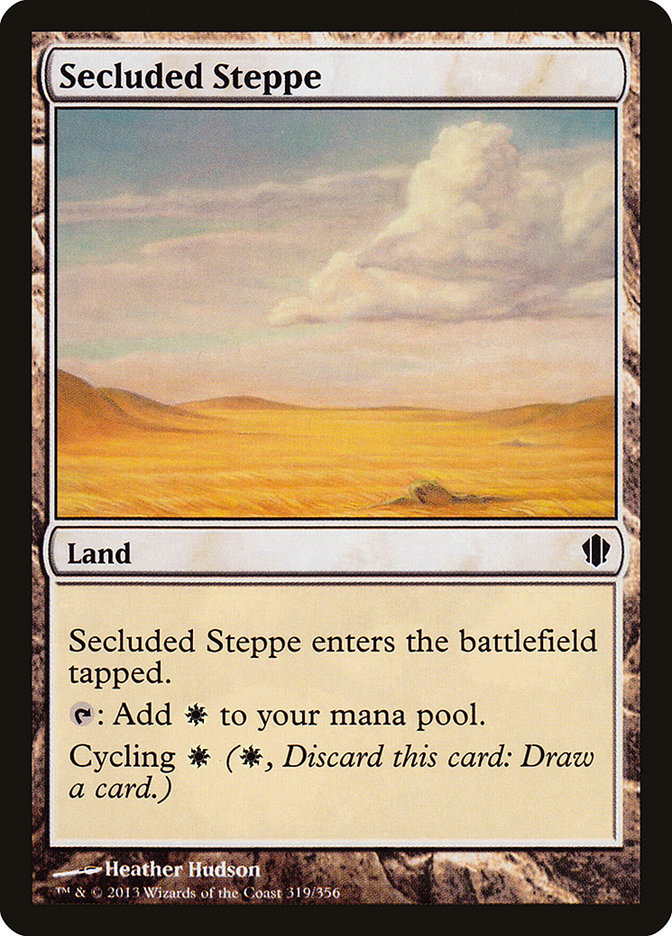 Secluded Steppe [Commander 2013] | Black Swamp Games
