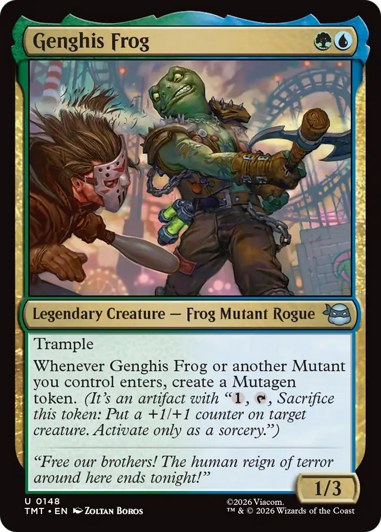 Genghis Frog [Teenage Mutant Ninja Turtles] | Black Swamp Games