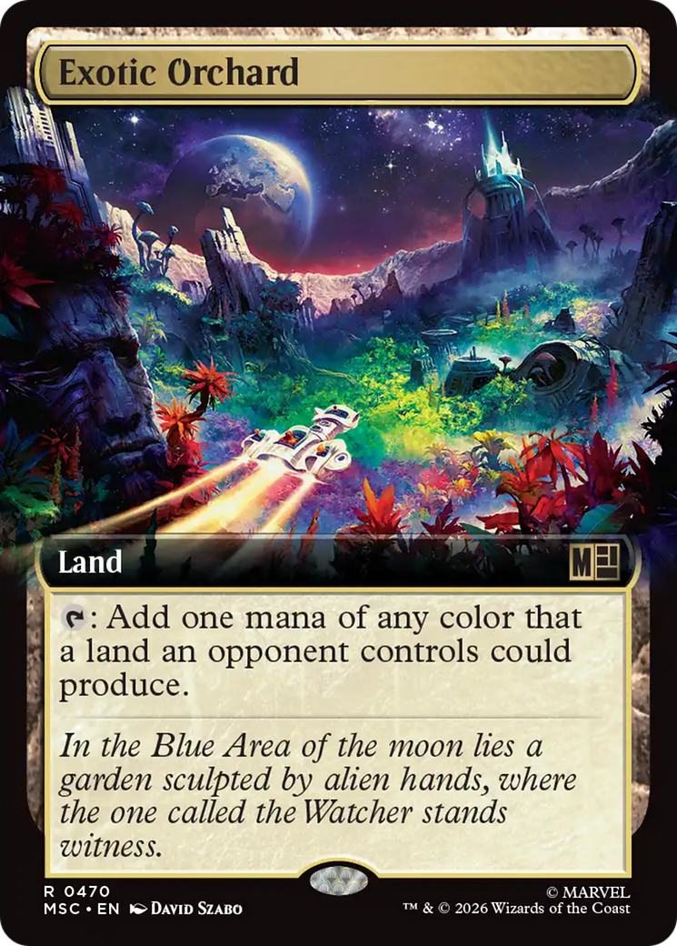 Exotic Orchard (Extended Art) [Marvel Super Heroes Commander] | Black Swamp Games