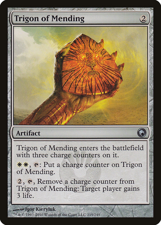 Trigon of Mending [Scars of Mirrodin] | Black Swamp Games