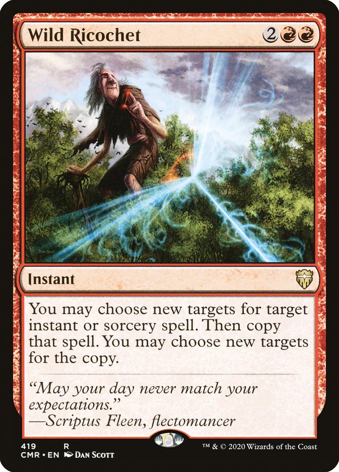 Wild Ricochet [Commander Legends] | Black Swamp Games