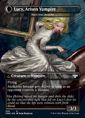 Innocent Traveler // Malicious Invader - Lucy Westenra // Lucy, Arisen Vampire [Innistrad: Crimson Vow] | Black Swamp Games