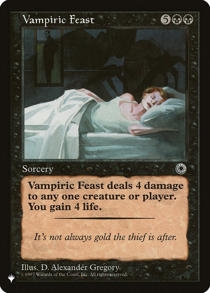 Vampiric Feast [The List] | Black Swamp Games