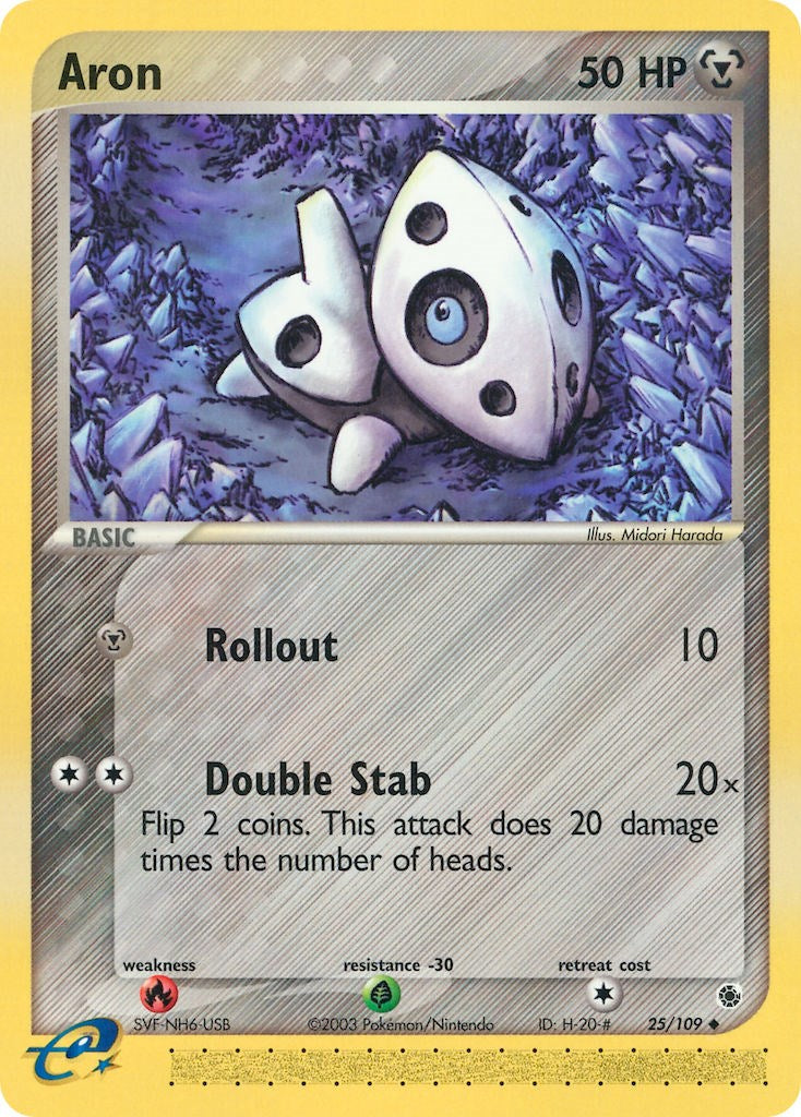 Aron (25/109) [EX: Ruby & Sapphire] | Black Swamp Games