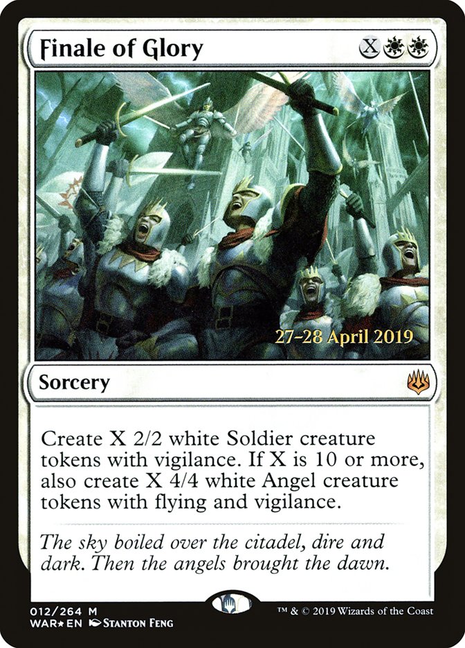 Finale of Glory [War of the Spark Prerelease Promos] | Black Swamp Games