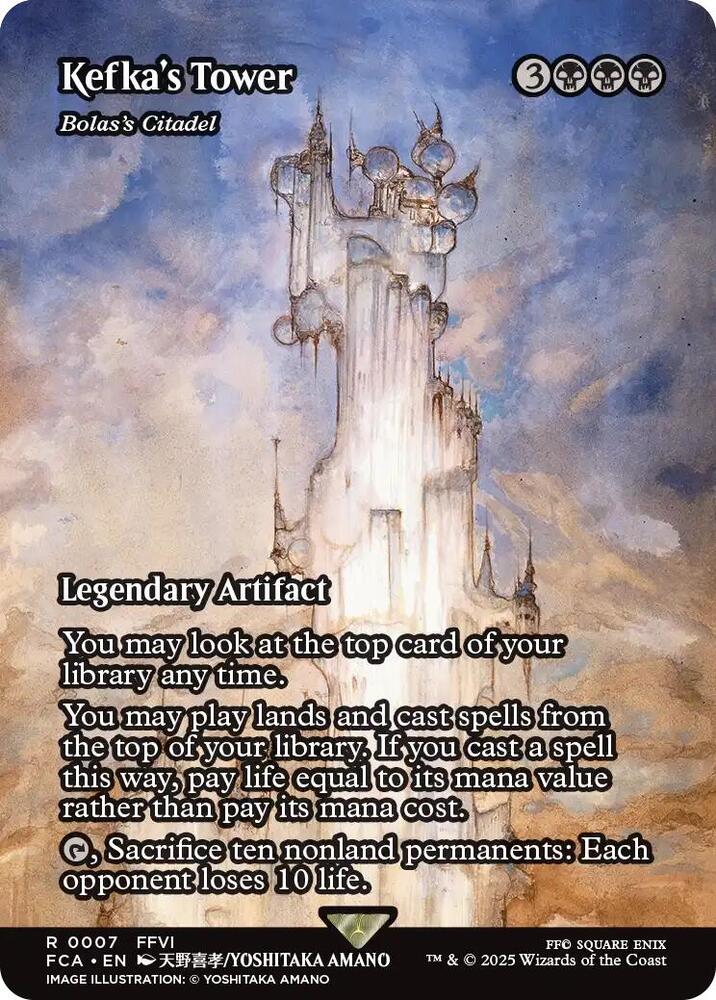 Kefka's Tower - Bolas's Citadel (Showcase) [FINAL FANTASY : Through the Ages] | Black Swamp Games
