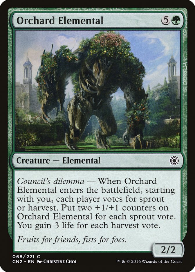 Orchard Elemental [Conspiracy: Take the Crown] | Black Swamp Games