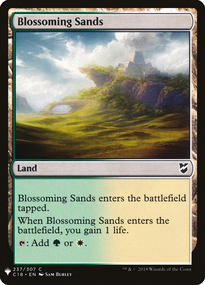 Blossoming Sands [Mystery Booster] | Black Swamp Games