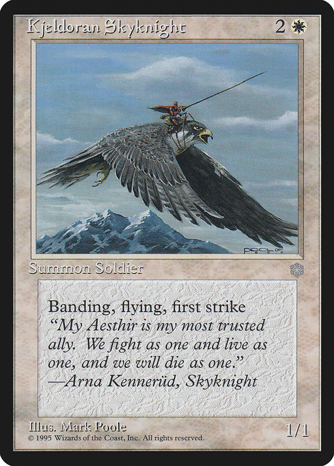 Kjeldoran Skyknight [Ice Age] | Black Swamp Games