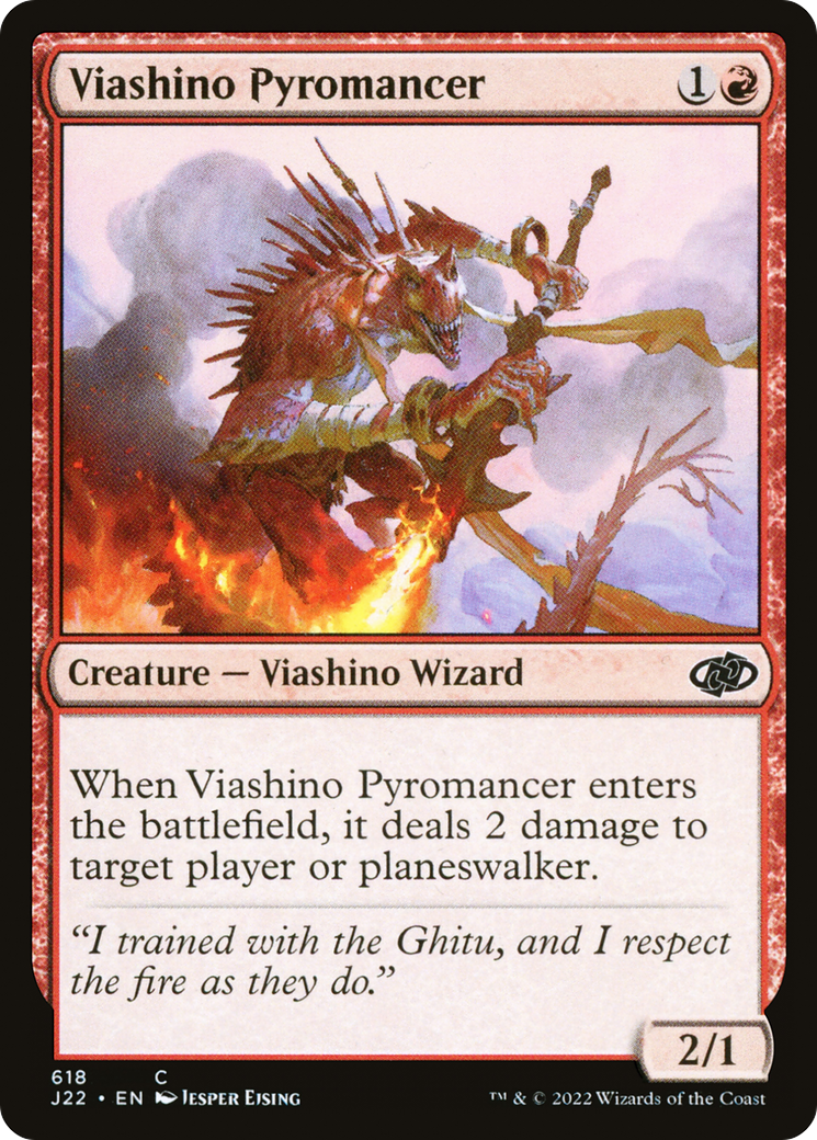 Viashino Pyromancer [Jumpstart 2022] | Black Swamp Games