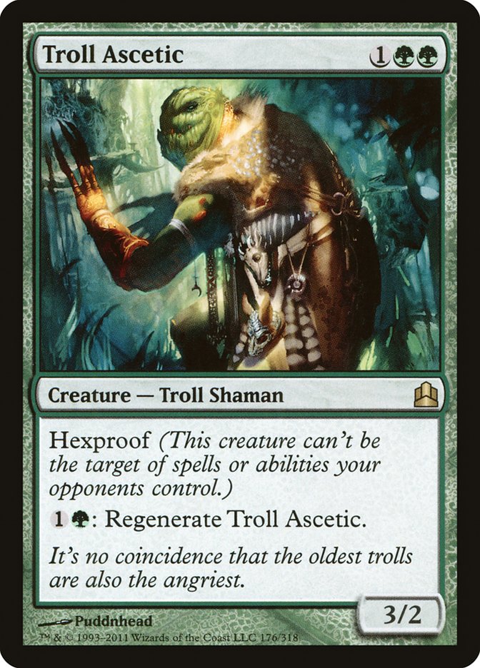 Troll Ascetic [Commander 2011] | Black Swamp Games