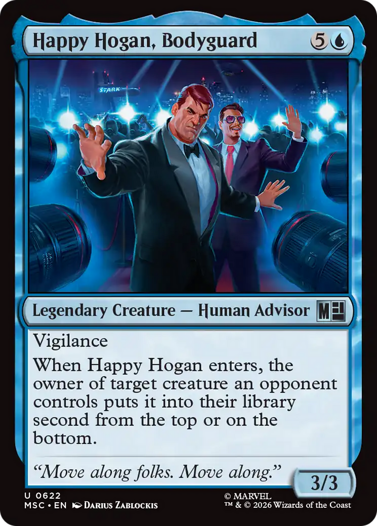 Happy Hogan, Bodyguard [Marvel Super Heroes Commander] | Black Swamp Games