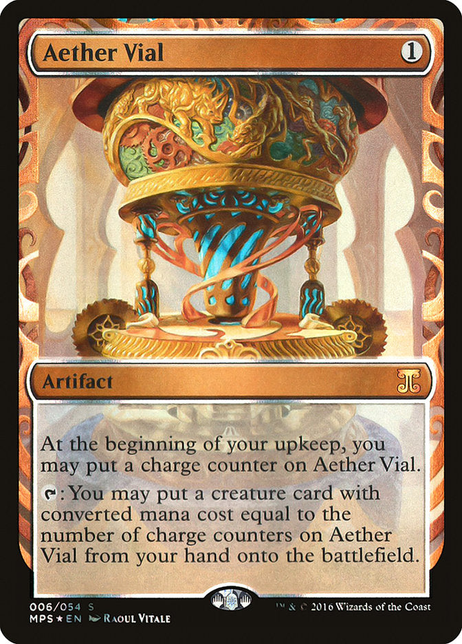 Aether Vial [Kaladesh Inventions] | Black Swamp Games