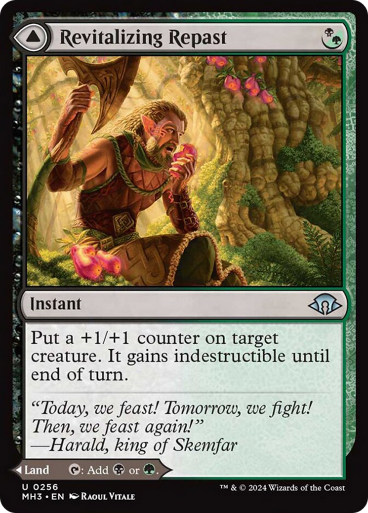 Revitalizing Repast // Old-Growth Grove [Modern Horizons 3] | Black Swamp Games