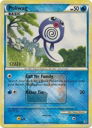 Poliwag (58/95) (League Promo Staff) [HeartGold & SoulSilver: Unleashed] | Black Swamp Games