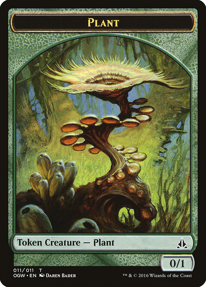Plant Token [Oath of the Gatewatch Tokens] | Black Swamp Games