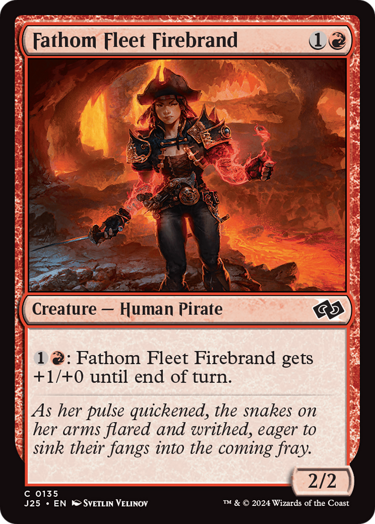 Fathom Fleet Firebrand [Foundations Jumpstart] | Black Swamp Games