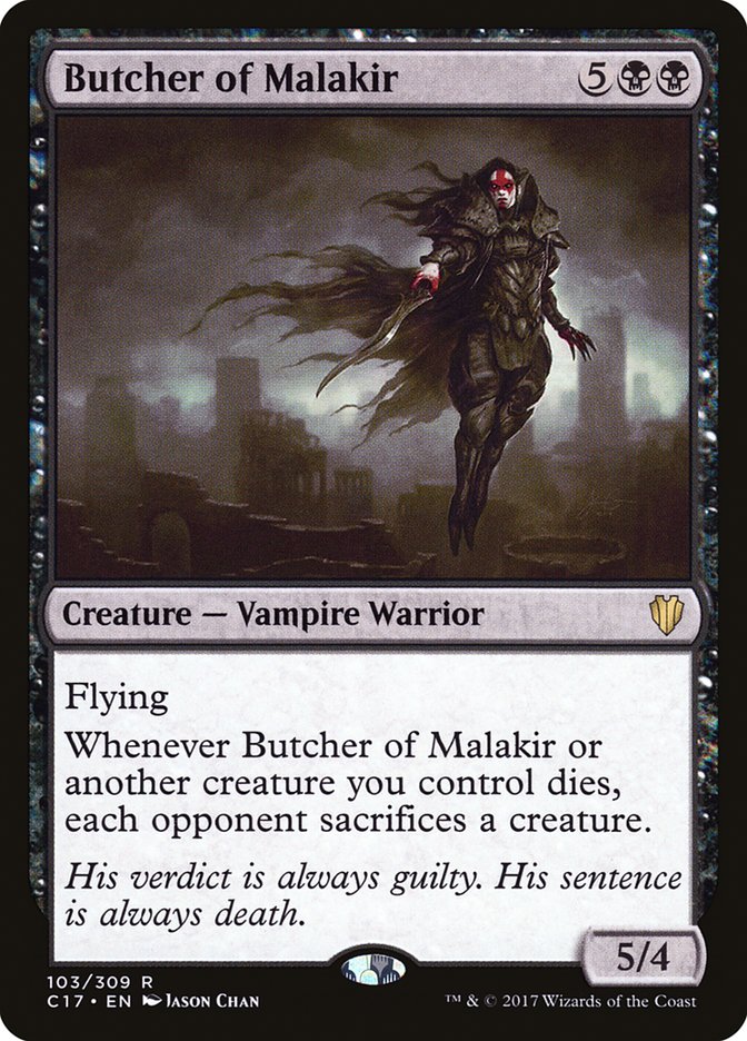 Butcher of Malakir [Commander 2017] | Black Swamp Games
