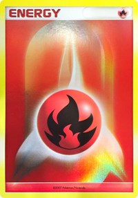 Fire Energy (2007 2008 League Promo) [League & Championship Cards] | Black Swamp Games