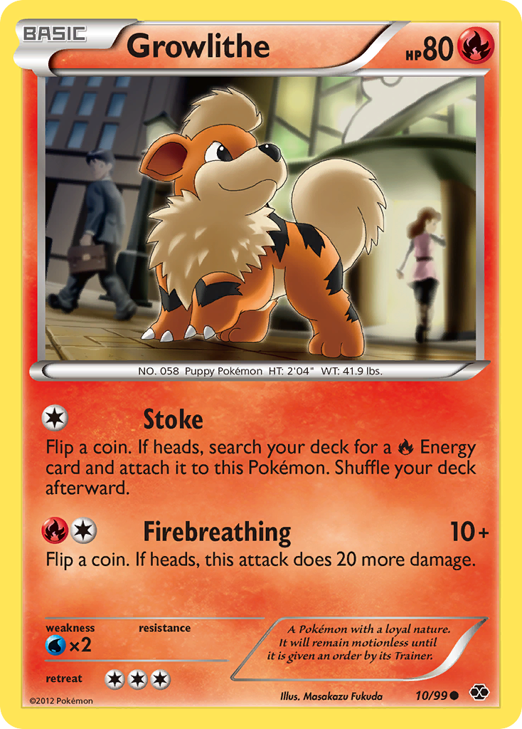 Growlithe (10/99) [Black & White: Next Destinies] | Black Swamp Games