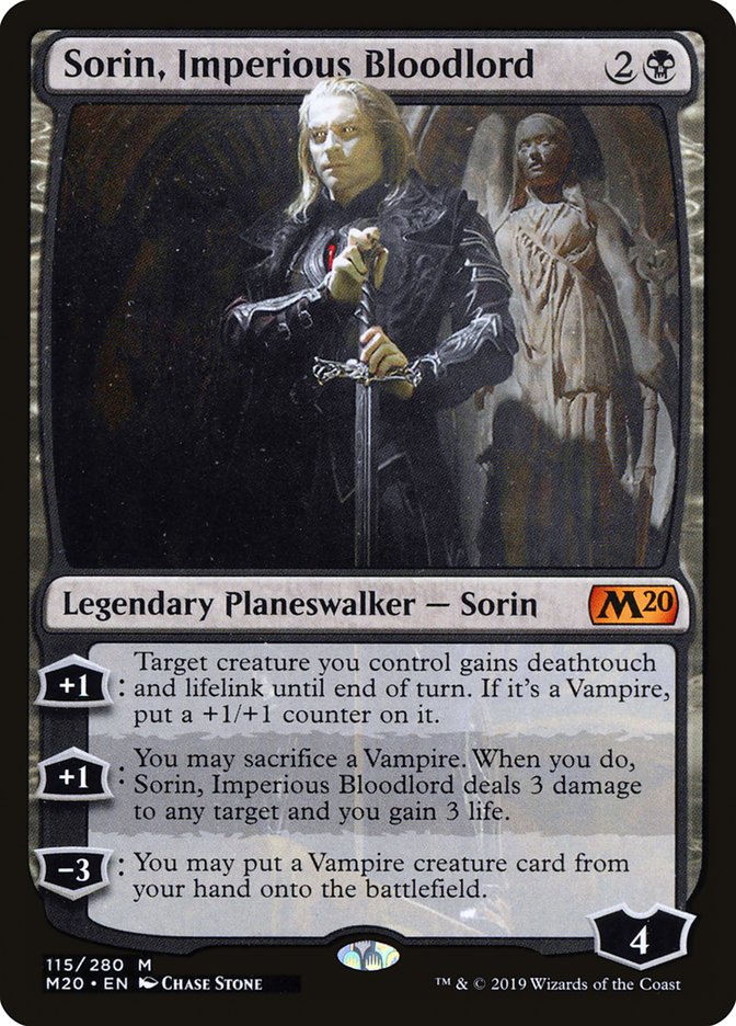 Sorin, Imperious Bloodlord [Core Set 2020] | Black Swamp Games