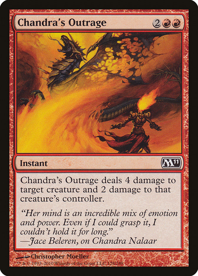 Chandra's Outrage [Magic 2011] | Black Swamp Games