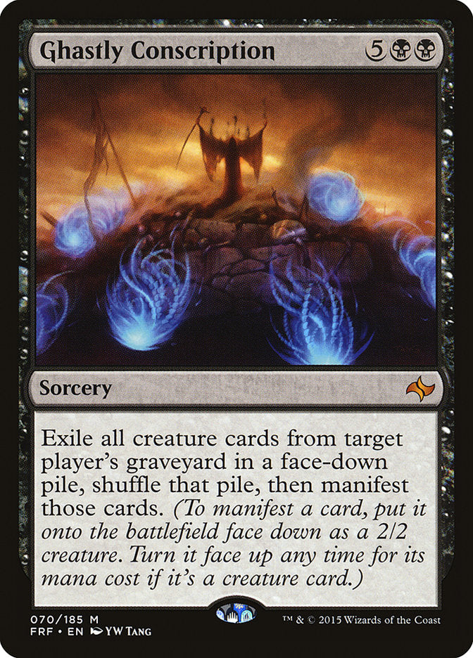Ghastly Conscription [Fate Reforged] | Black Swamp Games