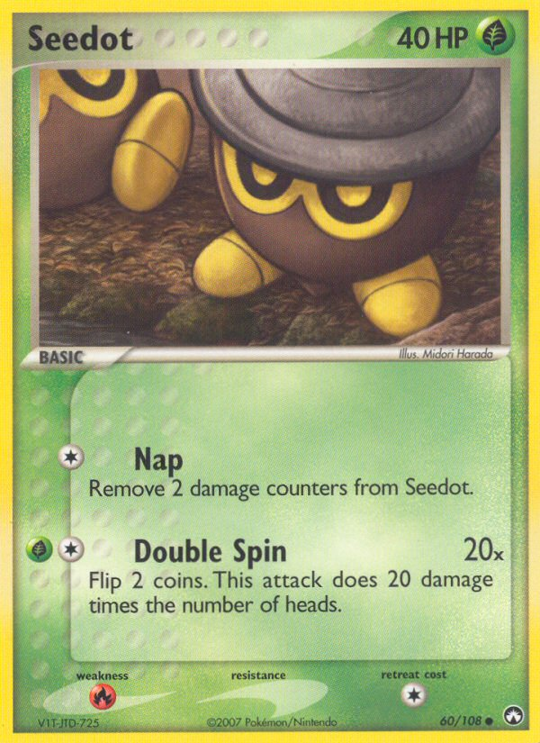 Seedot (60/108) [EX: Power Keepers] | Black Swamp Games