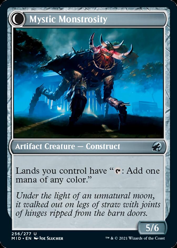 Mystic Skull // Mystic Monstrosity [Innistrad: Midnight Hunt] | Black Swamp Games