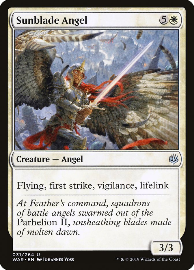 Sunblade Angel [War of the Spark] | Black Swamp Games