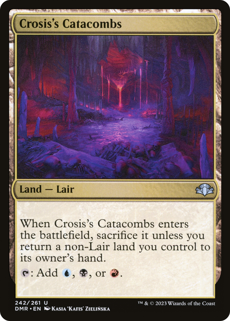Crosis's Catacombs [Dominaria Remastered] | Black Swamp Games