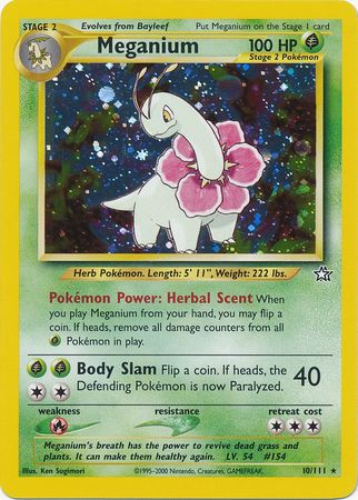 Meganium (10/111) [Neo Genesis Unlimited] | Black Swamp Games
