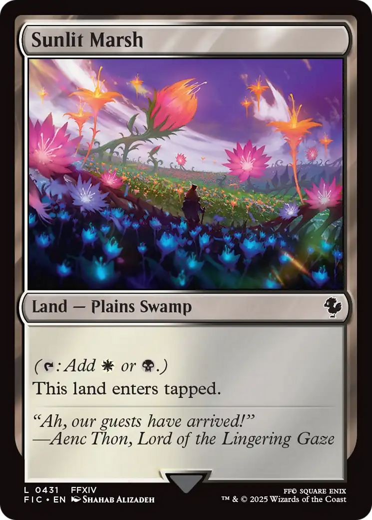 Sunlit Marsh [FINAL FANTASY Commander] | Black Swamp Games