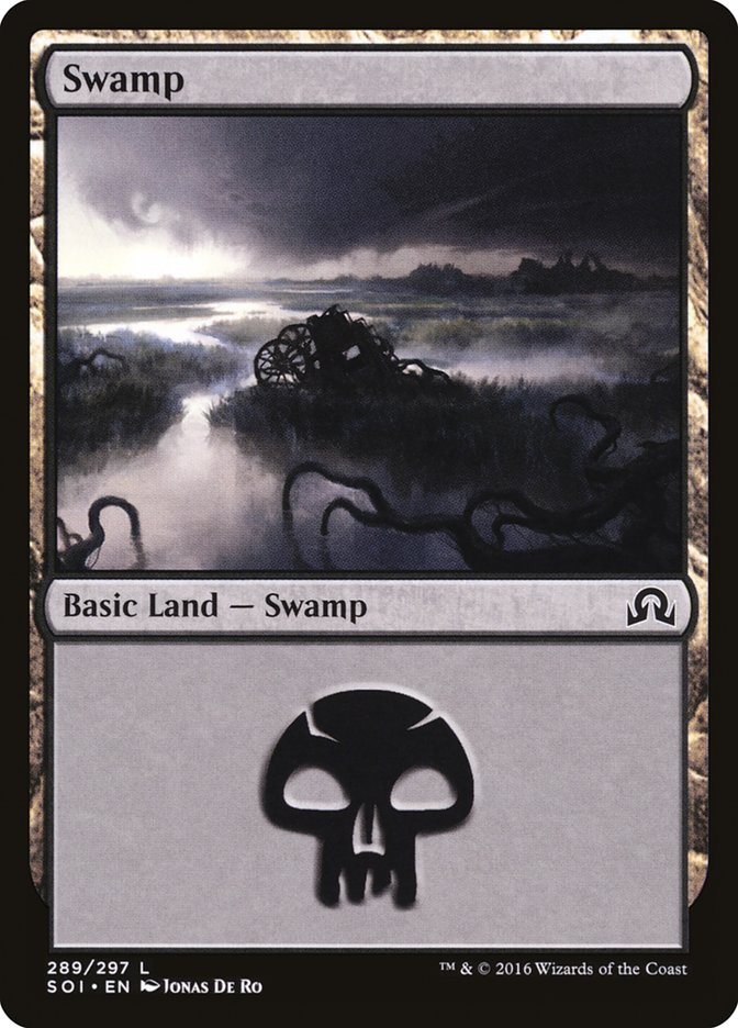 Swamp (289) [Shadows over Innistrad] | Black Swamp Games