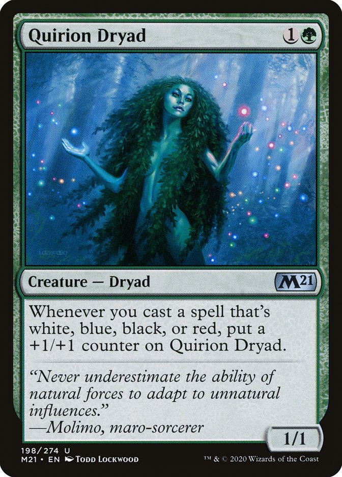 Quirion Dryad [Core Set 2021] | Black Swamp Games