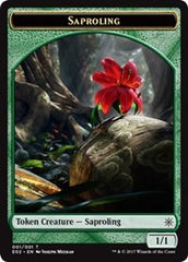 Saproling // Treasure (010) Double-Sided Token [Explorers of Ixalan Tokens] | Black Swamp Games