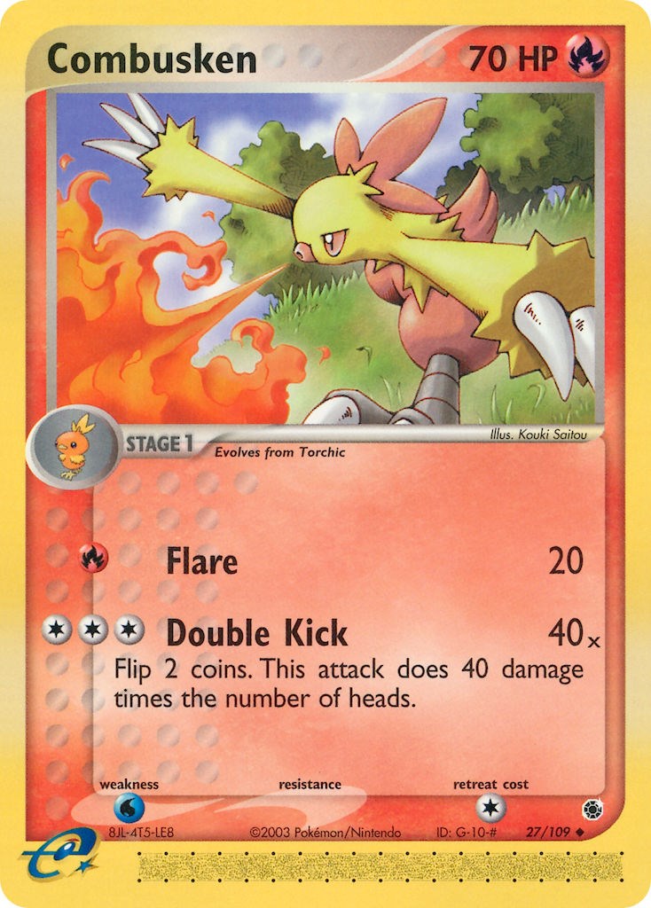 Combusken (27/109) [EX: Ruby & Sapphire] | Black Swamp Games