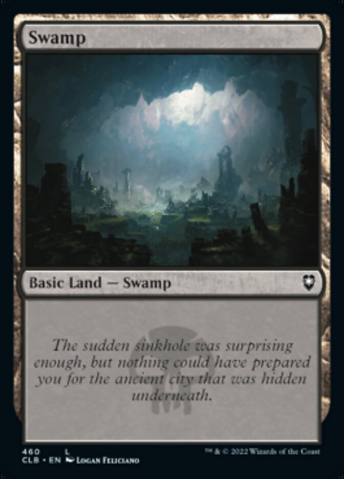Swamp (460) [Commander Legends: Battle for Baldur's Gate] | Black Swamp Games