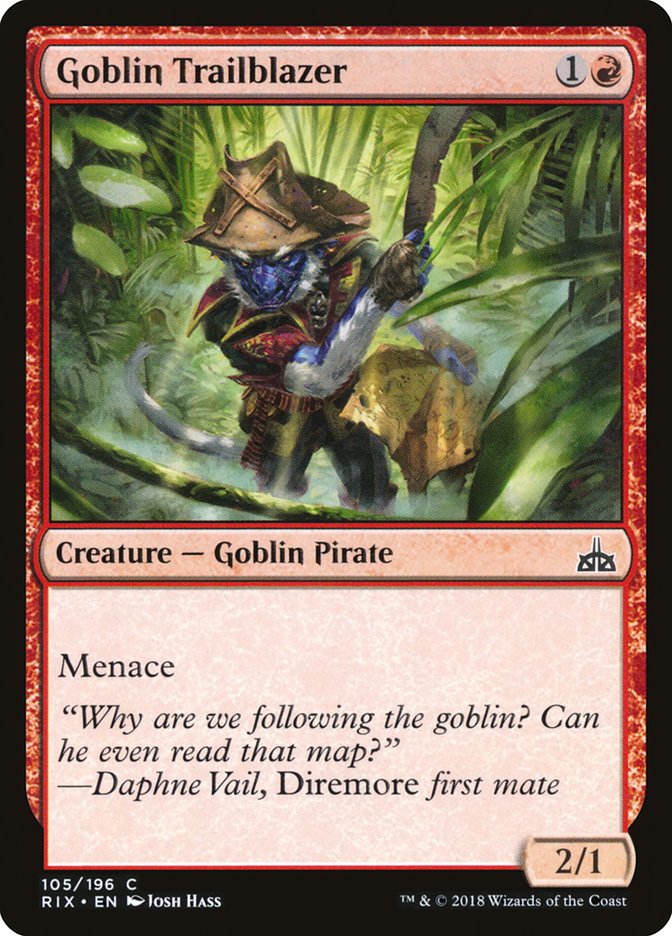 Goblin Trailblazer [Rivals of Ixalan] | Black Swamp Games
