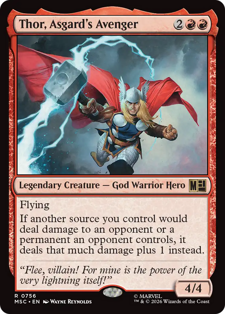 Thor, Asgard's Avenger [Marvel Super Heroes Commander] | Black Swamp Games