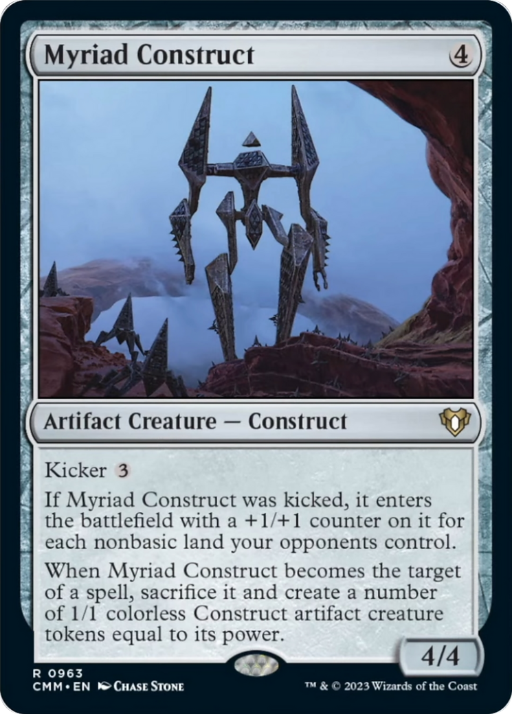 Myriad Construct [Commander Masters] | Black Swamp Games