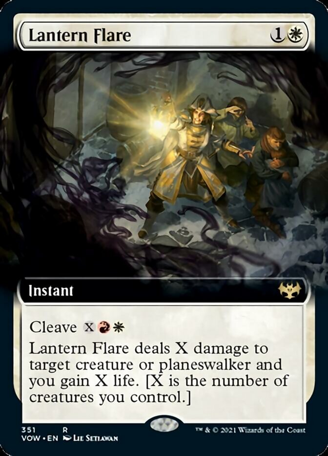 Lantern Flare (Extended Art) [Innistrad: Crimson Vow] | Black Swamp Games