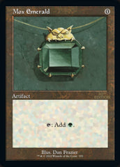 Mox Emerald (Retro) [30th Anniversary Edition] | Black Swamp Games