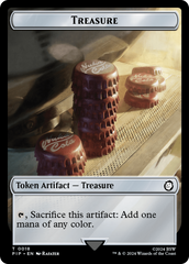 Treasure (018) // Wasteland Double-Sided Token [Fallout Tokens] | Black Swamp Games