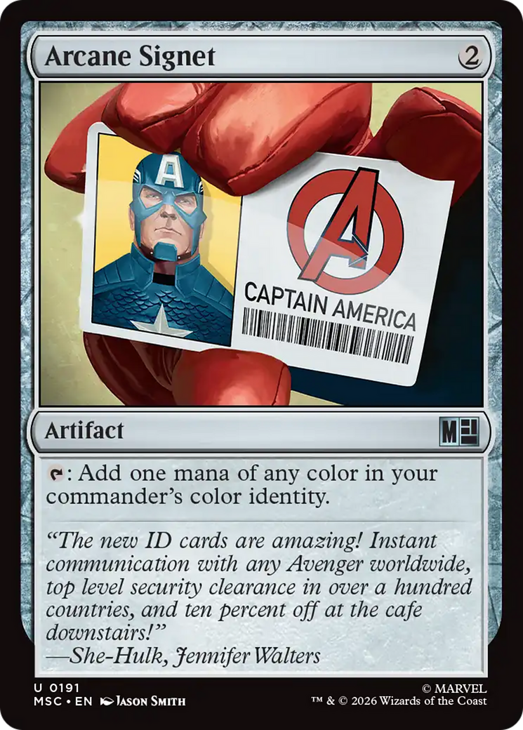 Arcane Signet [Marvel Super Heroes Commander] | Black Swamp Games