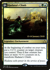 Hadana's Climb // Winged Temple of Orazca [Rivals of Ixalan Prerelease Promos] | Black Swamp Games