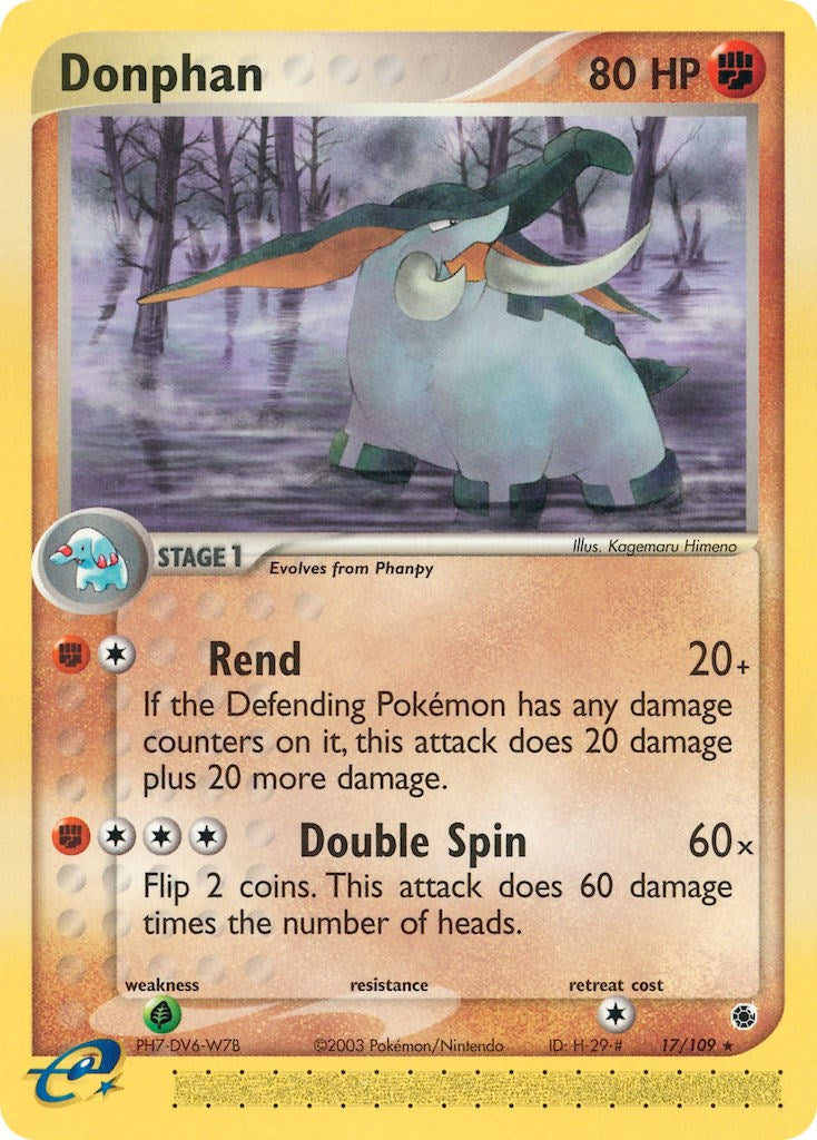 Donphan (17/109) [EX: Ruby & Sapphire] | Black Swamp Games