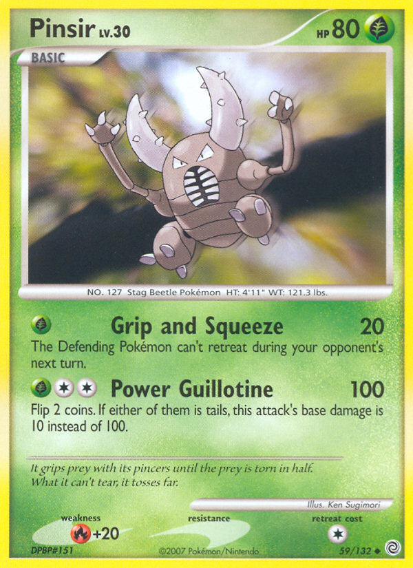 Pinsir (59/132) [Diamond & Pearl: Secret Wonders] | Black Swamp Games