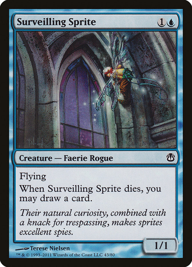 Surveilling Sprite [Duel Decks: Ajani vs. Nicol Bolas] | Black Swamp Games